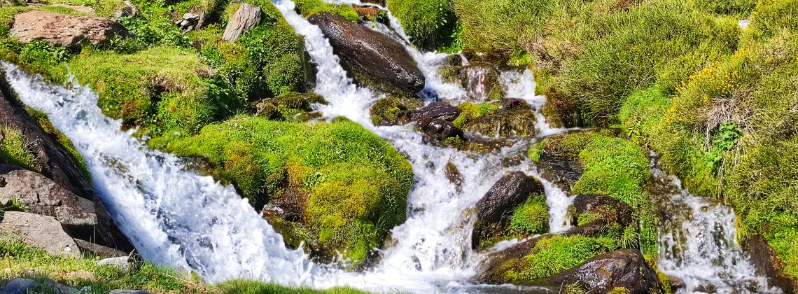 Walking in sierra nevada