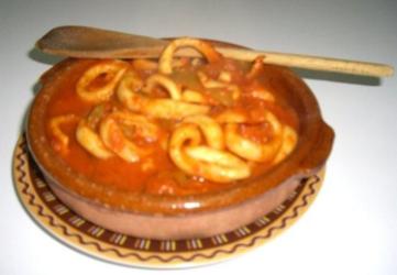 Calamares en salsa